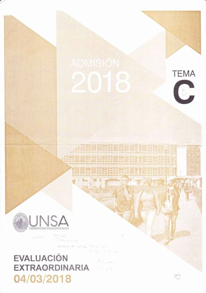 Sedna-Editorial Examen de Admisión Extraordinario UNSA 2018-1